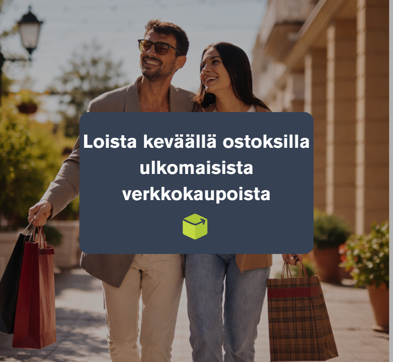 Loista keväällä ostoksilla ulkomaisista verkkokaupoista 🛍️