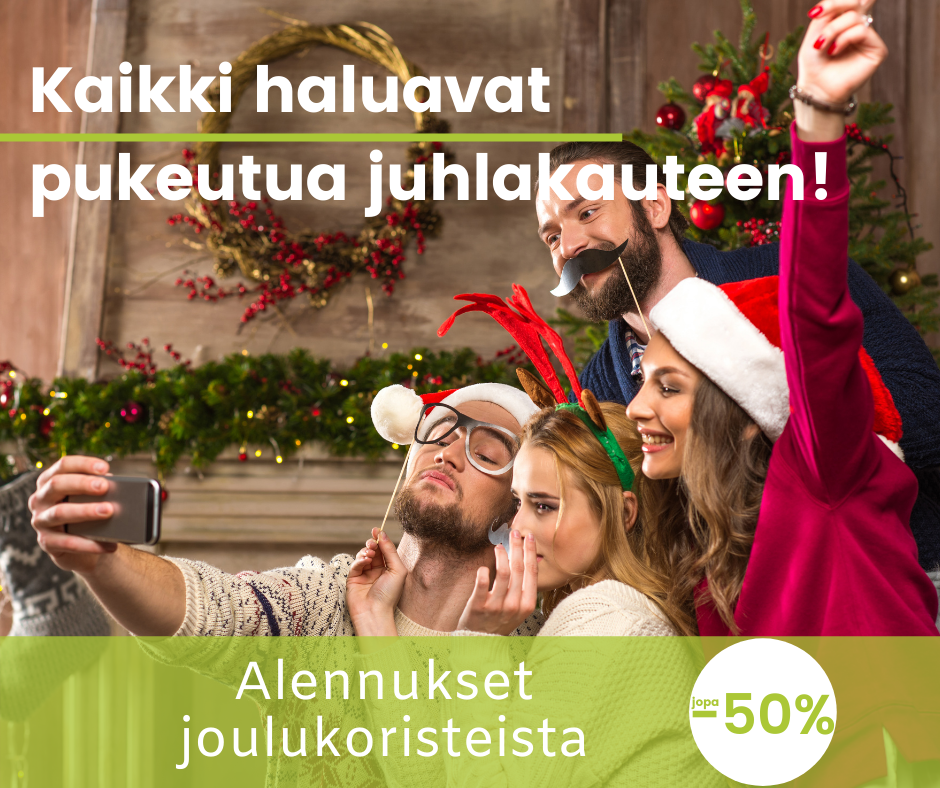 Kaikki haluavat pukeutua juhlakauteen!