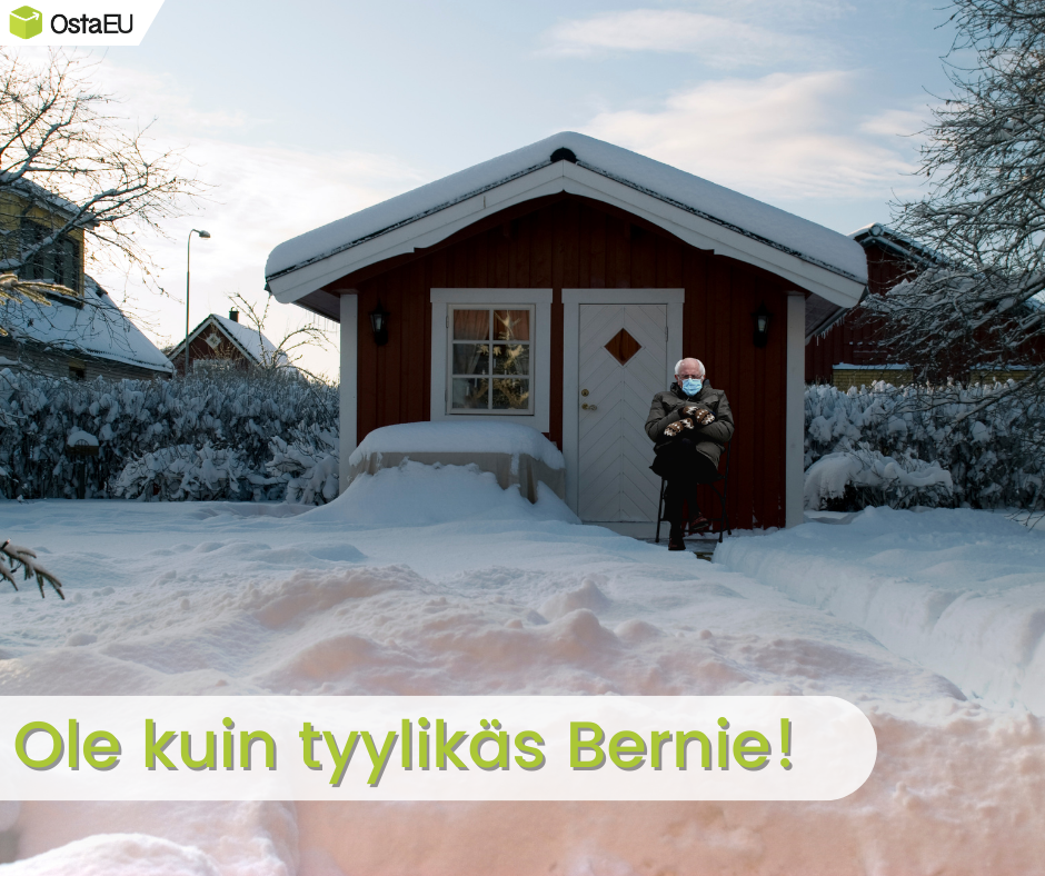 Ole kuin tyylikäs Bernie!